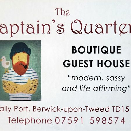 Hôtel The Captains Quarters à Berwick Upon Tweed Extérieur photo